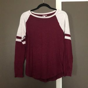Pullover long sleeve shirt